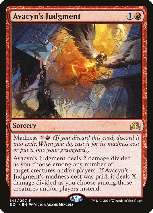 Shadows over Innistrad - 145 - Avacyn's Judgment - Rare - R - Non-foil