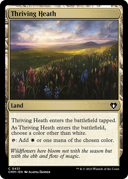 Commander Masters - 431 - Thriving Heath - Common - C - Non-foil