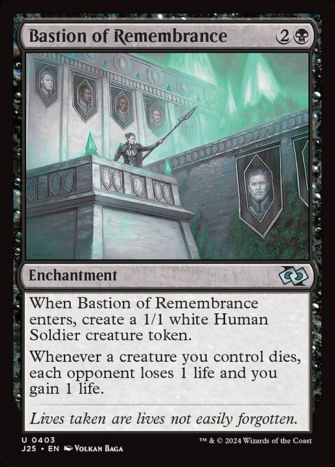 Foundations Jumpstart - 403 - Bastion of Remembrance - Uncommon - B - Non-foil
