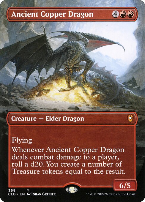 Commander Legends: Battle for Baldur's Gate - 368 - Ancient Copper Dragon - Mythic - R - Foil
