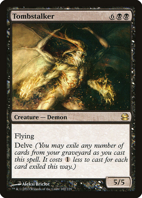 Modern Masters - 102 - Tombstalker - Rare - B - Non-foil
