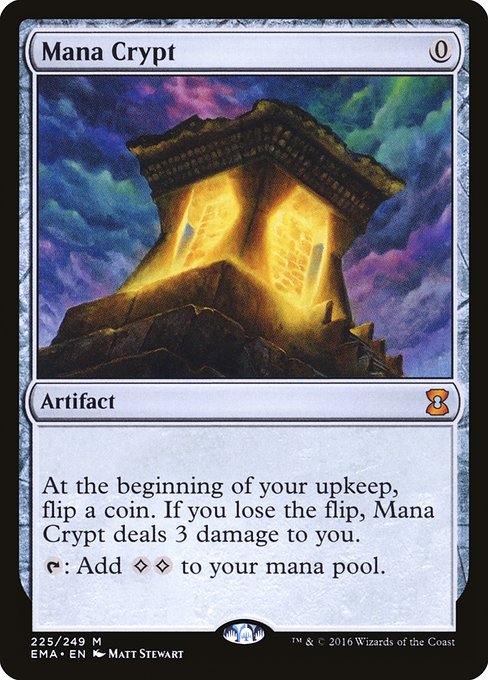 Eternal Masters - 225 - Mana Crypt - Mythic - C - Non-foil