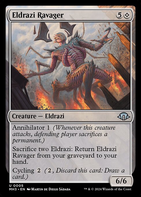 Modern Horizons 3 - 5 - Eldrazi Ravager - Uncommon - C - Non-foil