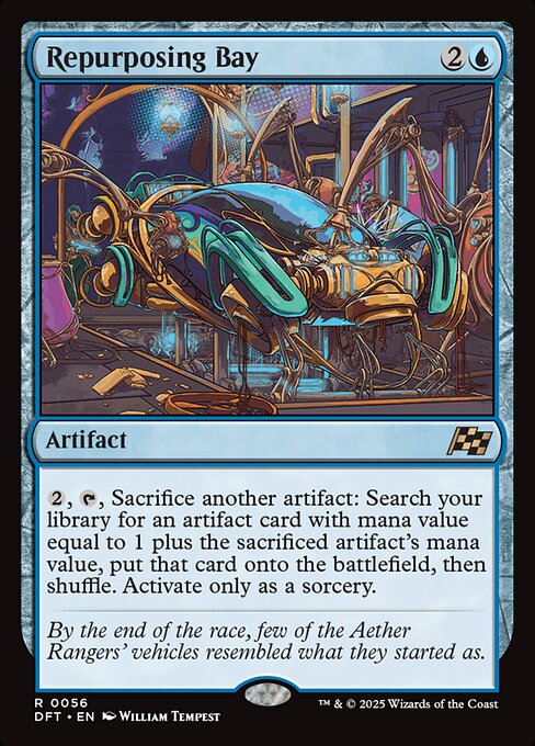 Aetherdrift - 56 - Repurposing Bay - Rare - U - Non-foil