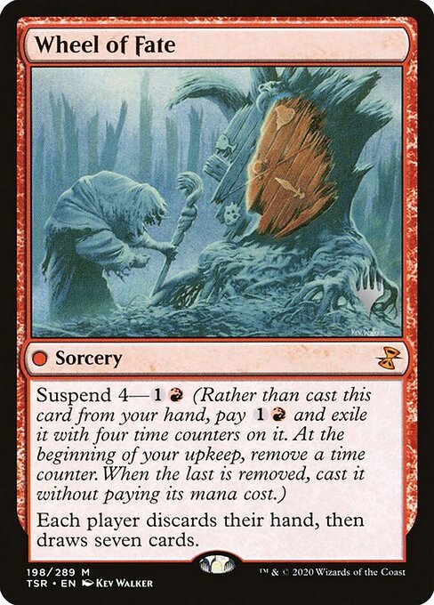 Time Spiral Remastered Promos - 198p - Wheel of Fate - Mythic - R - Foil - Promo