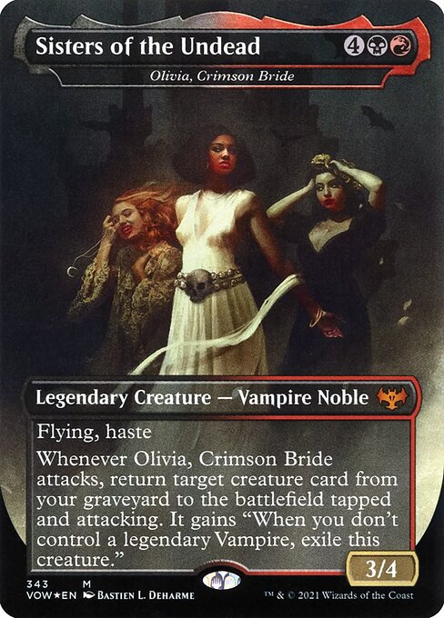 Innistrad: Crimson Vow - 343 - Olivia, Crimson Bride - Mythic - BR - Foil