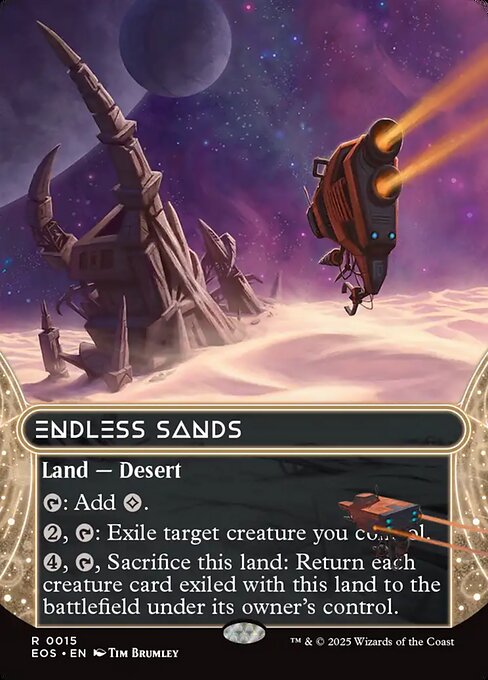 Edge of Eternities: Stellar Sights - 15 - Endless Sands - Rare - C - Non-foil