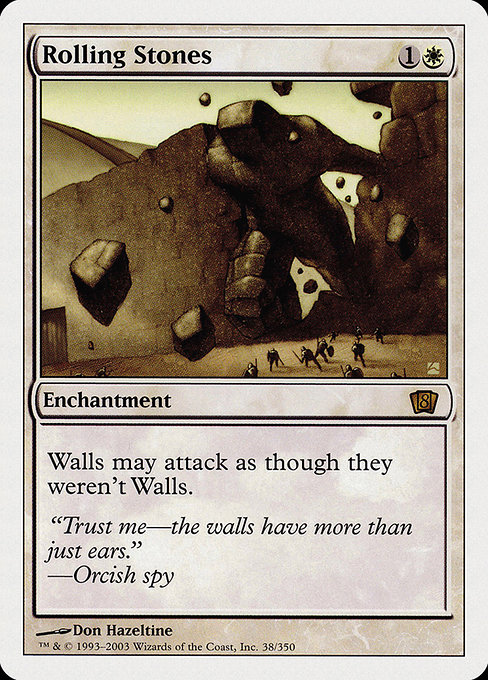 Eighth Edition - 38 - Rolling Stones - Rare - W - Non-foil