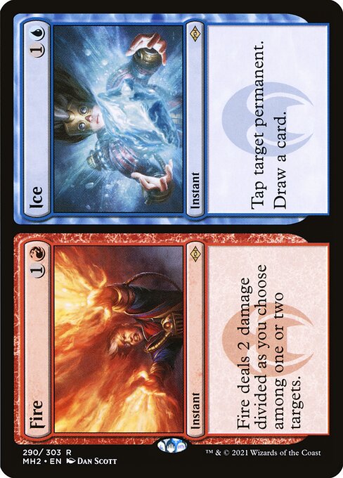 Modern Horizons 2 - 290 - Fire // Ice - Rare - UR - Non-foil