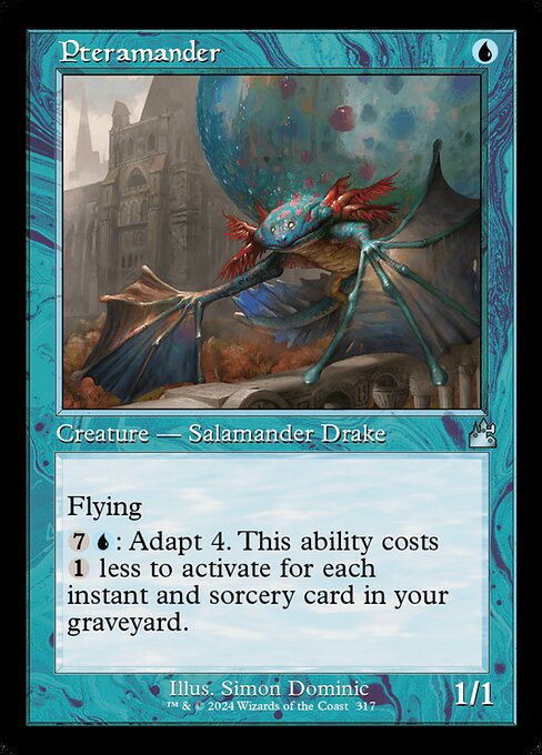 Ravnica Remastered - 317 - Pteramander - Uncommon - U - Foil