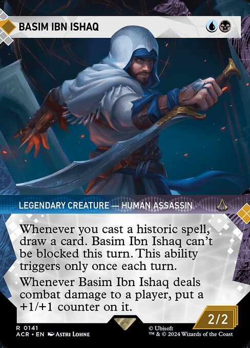 Assassin's Creed - 141 - Basim Ibn Ishaq - Rare - UB - Foil