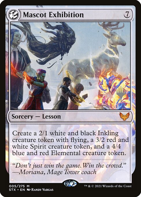 Strixhaven: School of Mages Promos - 5p - Mascot Exhibition - Mythic - C - Foil - Promo