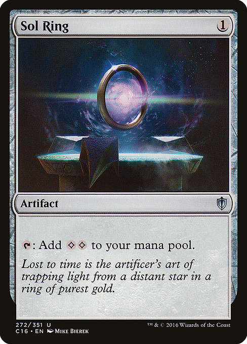 Commander 2016 - 272 - Sol Ring - Uncommon - C - Non-foil