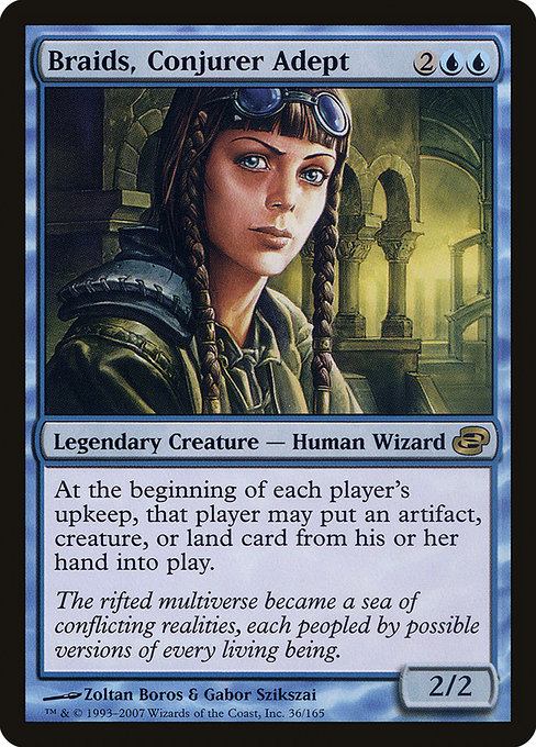 Planar Chaos - 36 - Braids, Conjurer Adept - Rare - U - Non-foil