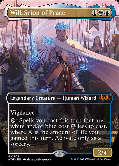 Wilds of Eldraine - 302 - Will, Scion of Peace - Mythic - WU - Non-foil