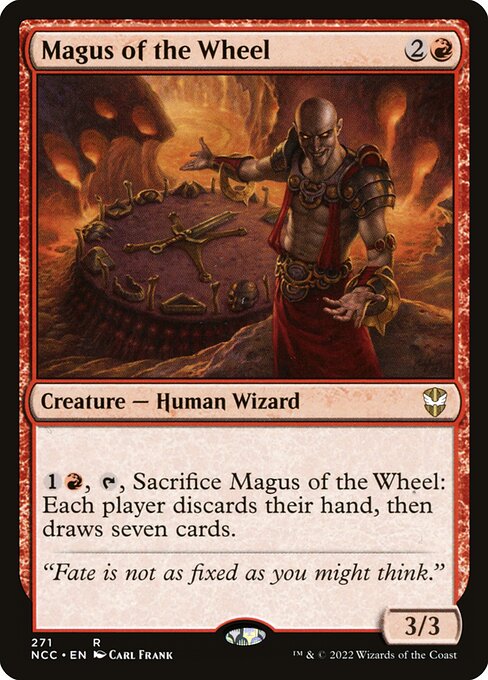 New Capenna Commander - 271 - Magus of the Wheel - Rare - R - Non-foil