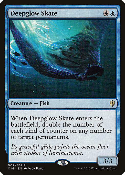 Commander 2016 - 7 - Deepglow Skate - Rare - U - Non-foil