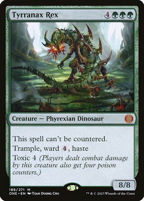 Phyrexia: All Will Be One - 189 - Tyrranax Rex - Mythic - G - Non-foil