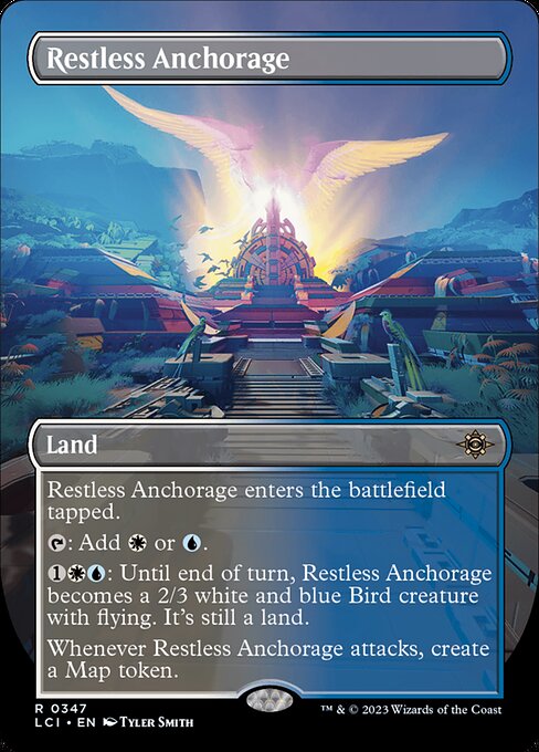 The Lost Caverns of Ixalan - 347 - Restless Anchorage - Rare - C - Non-foil