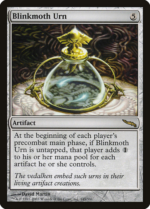 Mirrodin - 145 - Blinkmoth Urn - Rare - C - Non-foil