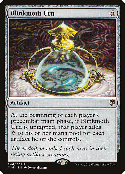 Commander 2016 - 244 - Blinkmoth Urn - Rare - C - Non-foil