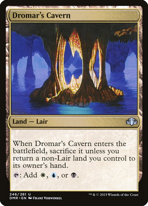 Dominaria Remastered - 246 - Dromar's Cavern - Uncommon - C - Non-foil