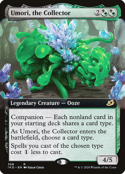 Ikoria: Lair of Behemoths - 358 - Umori, the Collector - Rare - BG - Foil