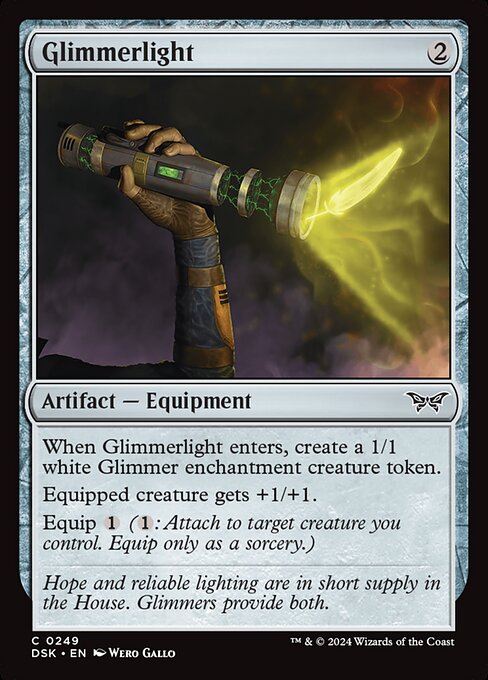Duskmourn: House of Horror - 249 - Glimmerlight - Common - C - Foil