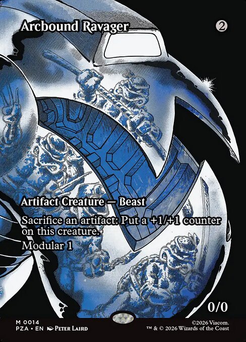 Teenage Mutant Ninja Turtles Source Material - 14 - Arcbound Ravager - Mythic - C - Non-foil