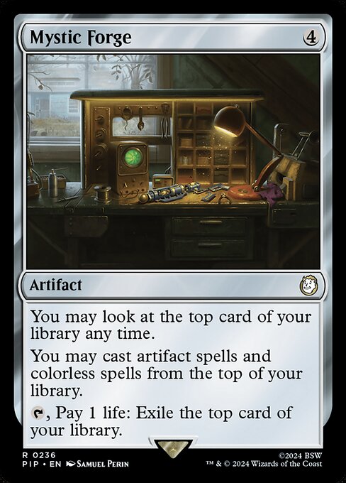 Fallout - 236 - Mystic Forge - Rare - C - Non-foil