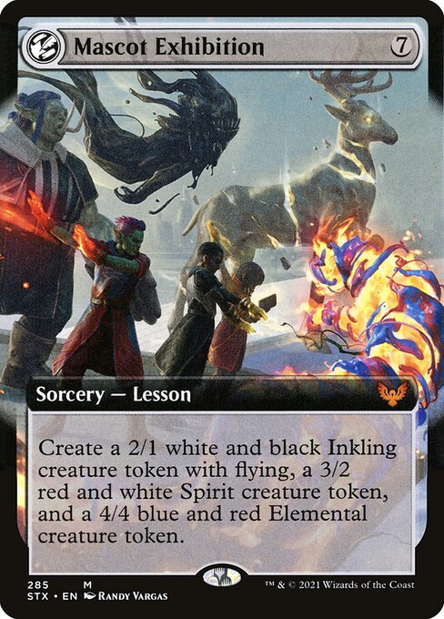 Strixhaven: School of Mages - 285 - Mascot Exhibition - Mythic - C - Non-foil