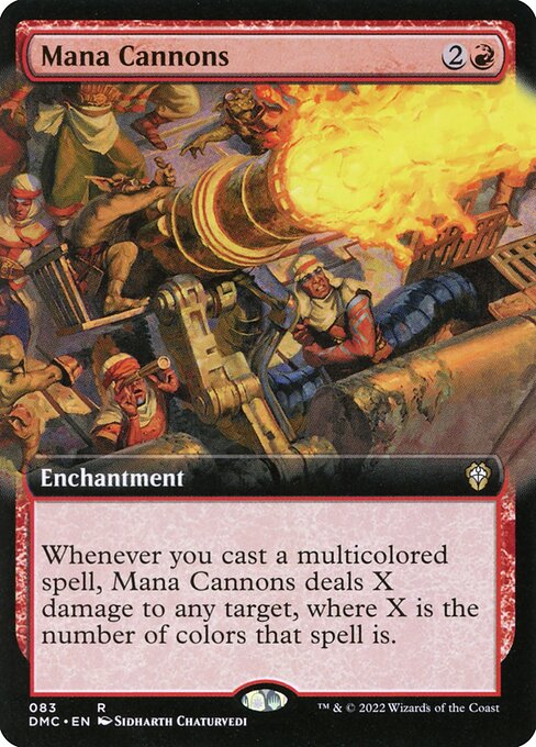 Dominaria United Commander - 83 - Mana Cannons - Rare - R - Non-foil
