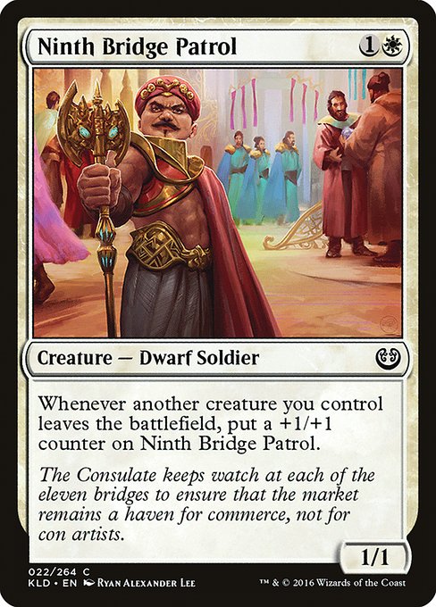 Kaladesh - 22 - Ninth Bridge Patrol - Common - W - Non-foil
