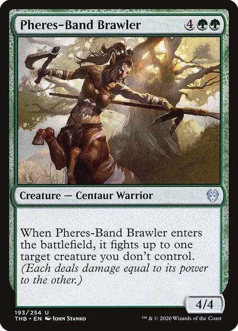 Theros Beyond Death - 193 - Pheres-Band Brawler - Uncommon - G - Non-foil