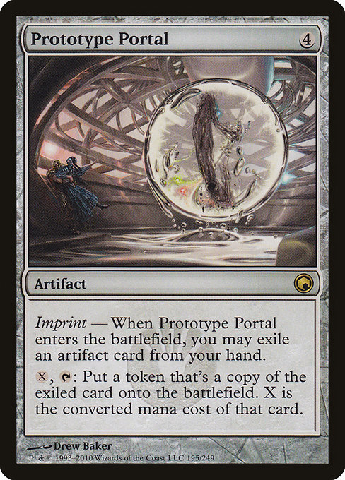 Scars of Mirrodin - 195 - Prototype Portal - Rare - C - Non-foil