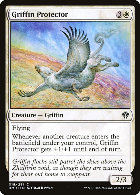 Dominaria United - 18 - Griffin Protector - Common - W - Non-foil