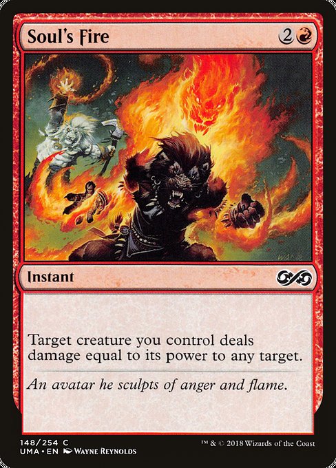 Ultimate Masters - 148 - Soul's Fire - Common - R - Non-foil