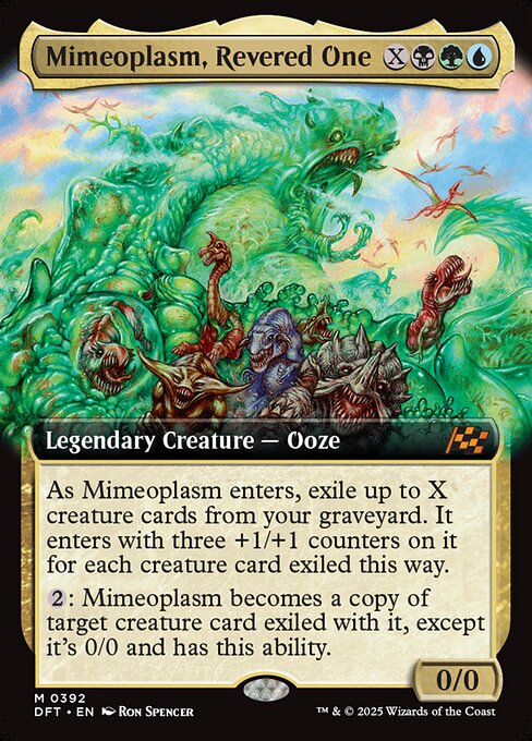 Aetherdrift - 392 - Mimeoplasm, Revered One - Mythic - Multi - Non-foil