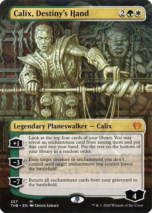 Theros Beyond Death - 257 - Calix, Destiny's Hand - Mythic - WG - Foil