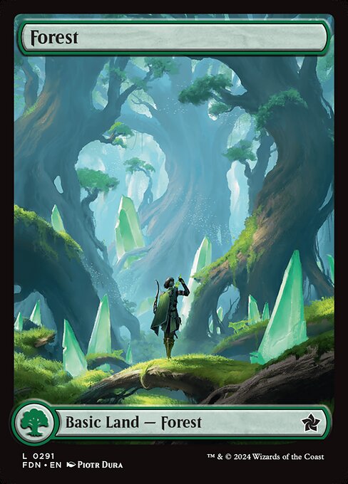 Foundations - 291 - Forest - Common - C - Non-foil