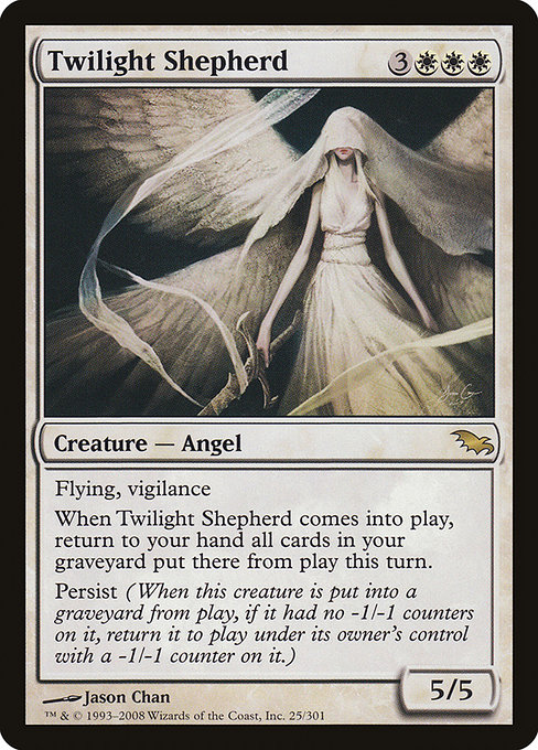 Shadowmoor - 25 - Twilight Shepherd - Rare - W - Non-foil
