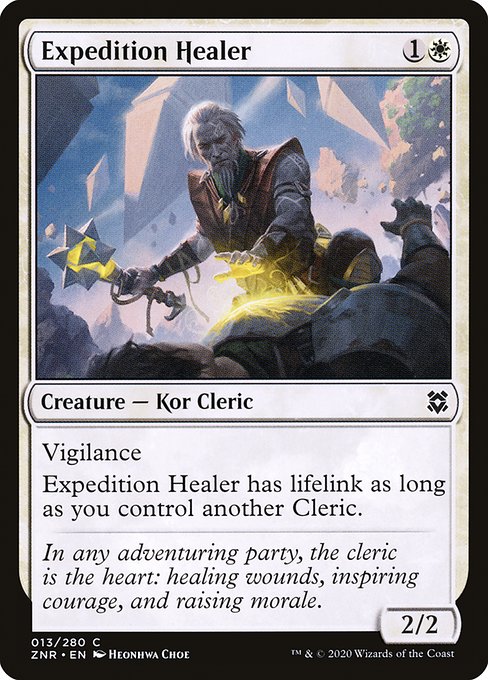 Zendikar Rising - 13 - Expedition Healer - Common - W - Non-foil
