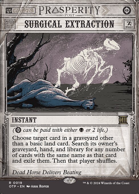 Breaking News - 19 - Surgical Extraction - Rare - B - Non-foil