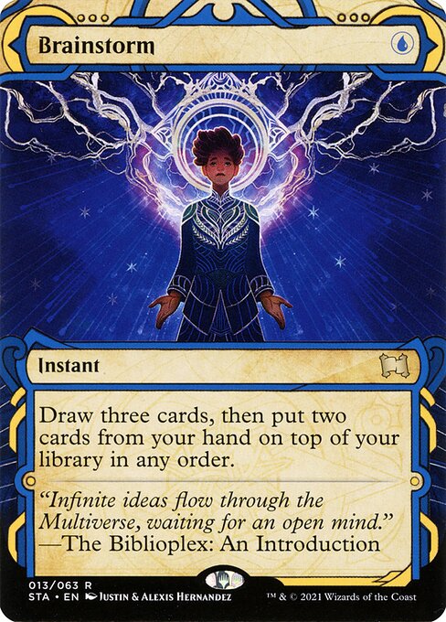 Strixhaven Mystical Archive - 13 - Brainstorm - Rare - U - Foil