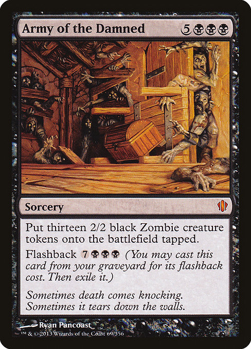 Commander 2013 - 69 - Army of the Damned - Mythic - B - Non-foil
