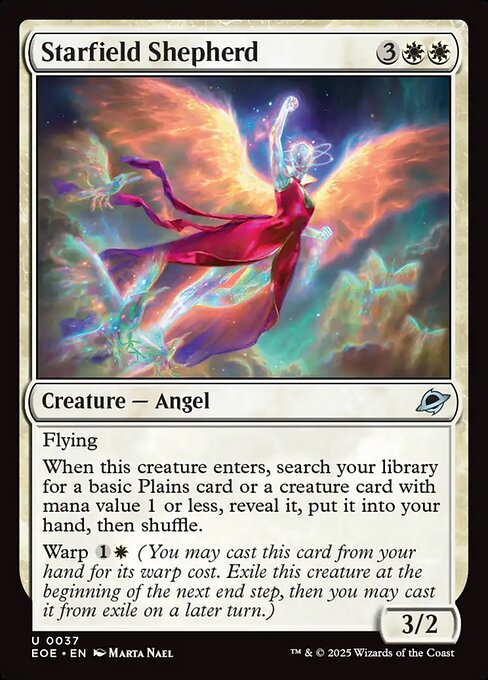 Edge of Eternities - 37 - Starfield Shepherd - Uncommon - W - Non-foil