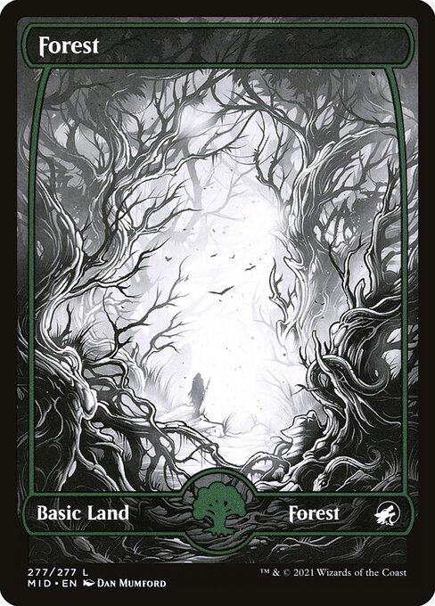 Innistrad: Midnight Hunt - 277 - Forest - Common - C - Foil