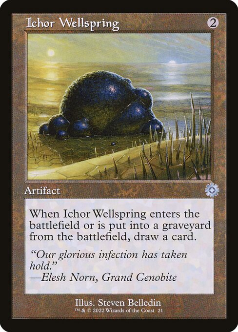 The Brothers' War Retro Artifacts - 21 - Ichor Wellspring - Uncommon - C - Non-foil