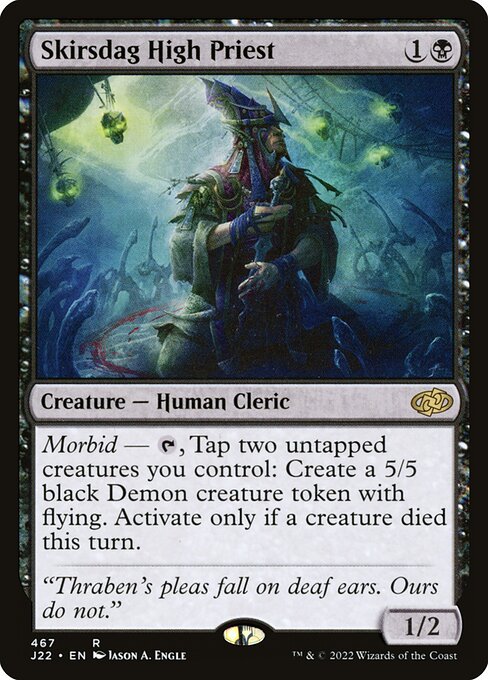 Jumpstart 2022 - 467 - Skirsdag High Priest - Rare - B - Non-foil