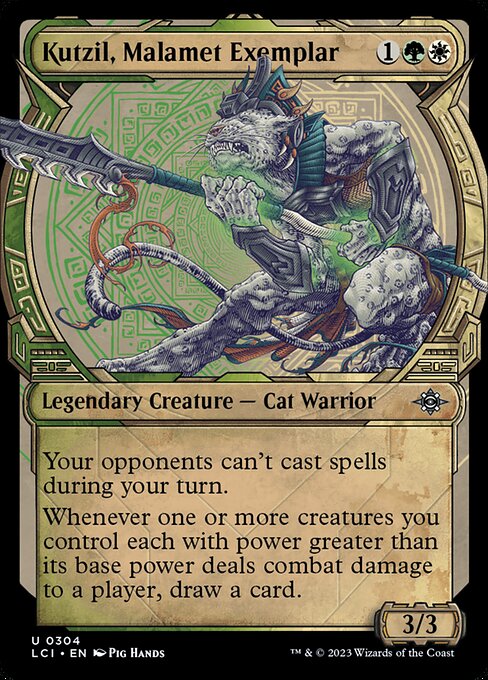 The Lost Caverns of Ixalan - 304 - Kutzil, Malamet Exemplar - Uncommon - WG - Non-foil